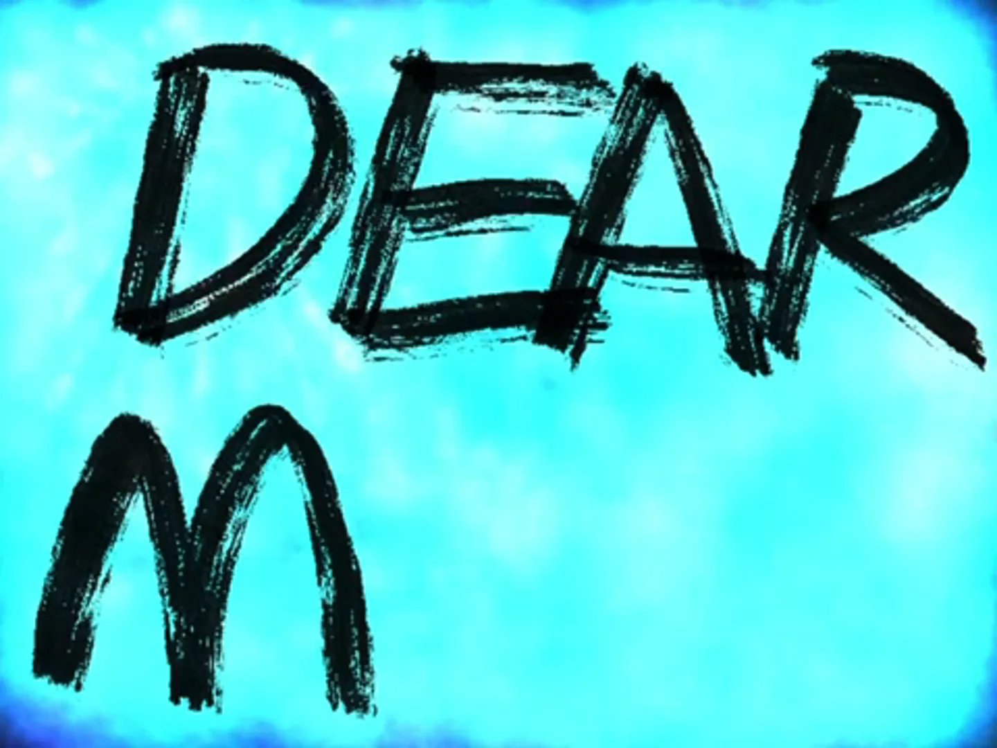 The title, handwritten, after the end.