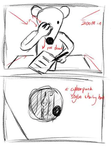Storyboard page 1